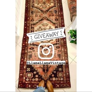 1930s Antique Boho Runner GIVEAWAY valued at $900+